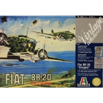 Kit Italeri Avião Fiat Br20 Cicogna Vintage Collection - 103