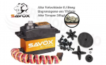 Servo Savox SC-1256TG Digital Hi Torque Engrenagens Titanio