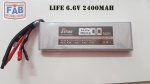 Bateria De Life 2400mah 6.6v 25c JH POWER