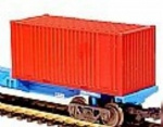 Container Ferromodelismo Vermelho Ho Frateschi 20751