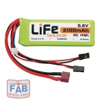 Bateria Life Source Hobbico 2100mah 6.6v 10c 14Wh