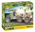 Bloco Montar Tipo Lego Buggy Militar e boneco 60 Pçs - Cobi 2150