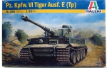 Kit Italeri Tanque Tiger Pz Kpfw Vi Ausf E Tp Ww2 1/35 - 286