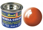 Tinta Revell para plastimodelismo - Esmalte sintético - Laranja brilhante - 14ml