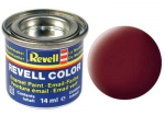 Tinta Revell para plastimodelismo - Esmalte sintético - Marrom avermelhado fosco - 14ml