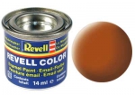 Tinta Revell para plastimodelismo - Esmalte sintético - Marrom fosco - 14ml