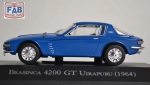 Miniatura Brasinca 4200 GT Uirapuru 1/43 Carros Inesquecíveis