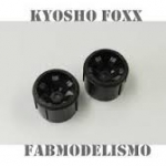 Kyo Mah-301bk - Par De Roda Da Kyosho Foxx Preta Original