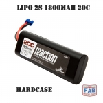 Bateria de Lipo 2s 7.4v 1800mah 20C Hardcase Dynamite Reaction