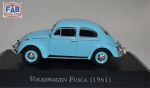 Miniatura Volkswagen Fusca 1961 1/43 Carros Inesquecíveis