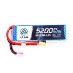 Bateria Lipo 7.4v 2s 5200mah 30c / 60c Xt60 Automodelo