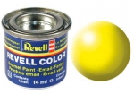 Tinta Revell para plastimodelismo  Esmalte sintético  Amarelo brilhante seda 14ml