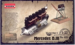 Kit para Montar Roden Motor Mercedes D.III 160 h.p. - 1/32