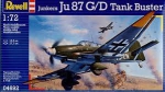 Kit Revell Caça Junkers Ju-87 G/d Tank Buster 1/72 - 04692